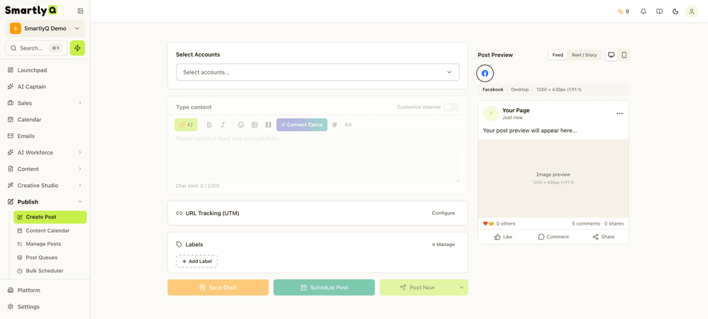 AI Social Media Scheduler Banner Image