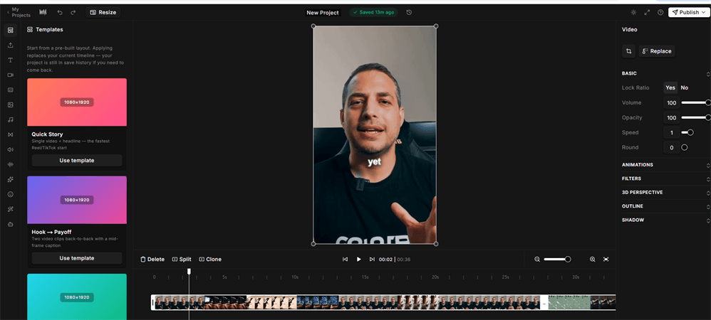 AI Video Editor Banner Image